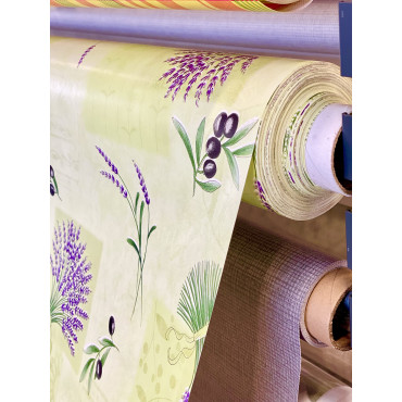 Toile cirée Imprimée Provençale - Au mètre