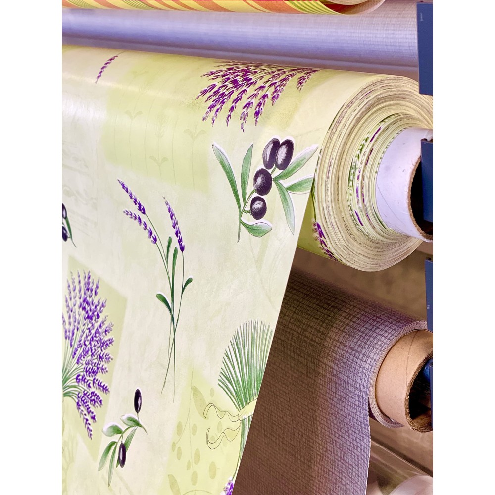 Toile cirée Imprimée Provençale - Au mètre