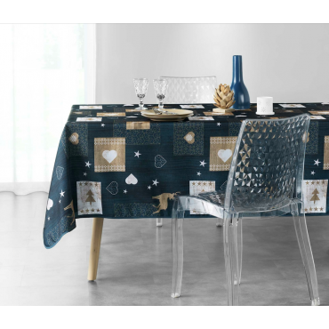 Nappe Augustin  Anti Taches 300 x 150 cm - Nappe imperméable - Résistante et Lavable en Machine