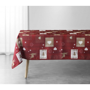 Nappe Augustin  Anti Taches 300 x 150 cm - Nappe imperméable - Résistante et Lavable en Machine
