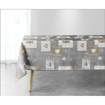 Nappe Augustin  Anti Taches 300 x 150 cm - Nappe imperméable - Résistante et Lavable en Machine