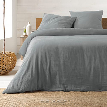 Gaze de coton gris