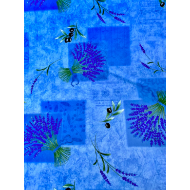 Nappe Bulgomme Imprimée Provençale - Au mètre