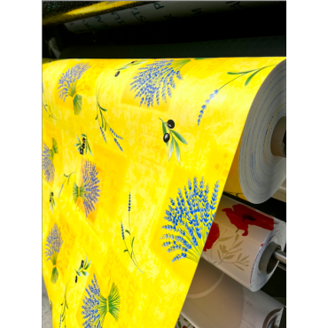 Nappe Bulgomme Imprimée Provençale - Au mètre