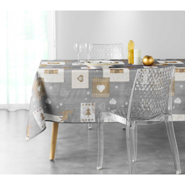 Nappe Augustin - Anti Taches 240 x 150 cm - Nappe imperméable - Résistante et Lavable en Machine