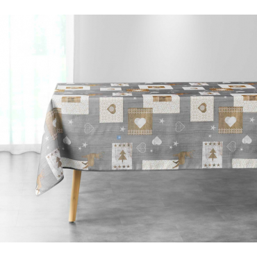 Nappe Augustin - Anti Taches 240 x 150 cm - Nappe imperméable - Résistante et Lavable en Machine