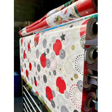 Nappe Toile Cirée De Noël –Nova Star- Au Mètre