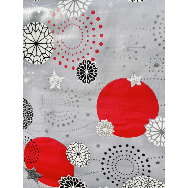 Nappe Toile Cirée De Noël –Nova Star- Au Mètre