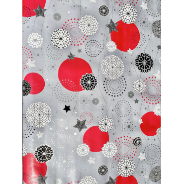 Nappe Toile Cirée De Noël –Nova Star- Au Mètre