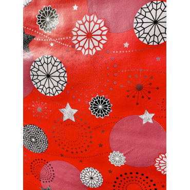 Nappe Toile Cirée De Noël –Nova Star- Au Mètre