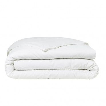 parure de lit blanc