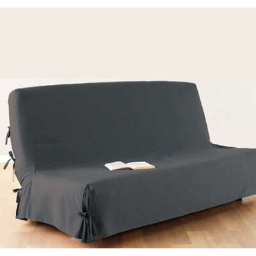 Housse de Clic Clac Unie et à Nouettes – 100% Coton - 140x200cm – Plusieurs Coloris