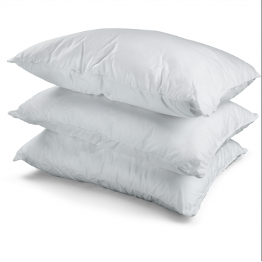 Oreiller rectangulaire ou carré moelleux 100% Polyester Fibres Creuses Coussin Promo Linge