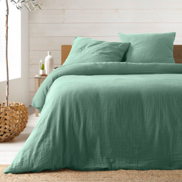 Parure de lit en Gaze de Coton 240x260cm