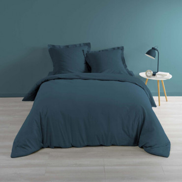 Housse de couette Percale Unie – Parure de Lit Luxe et Confort