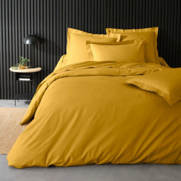 Housse de couette Percale Unie – Parure de Lit Luxe et Confort