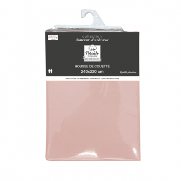 Housse de couette Percale Unie – Parure de Lit Luxe et Confort