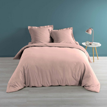 Housse de couette Percale Unie – Parure de Lit Luxe et Confort