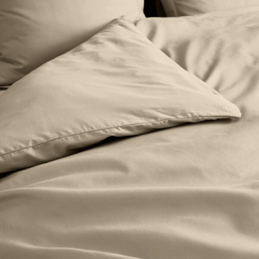 Housse de couette Percale Unie – Parure de Lit Luxe et Confort