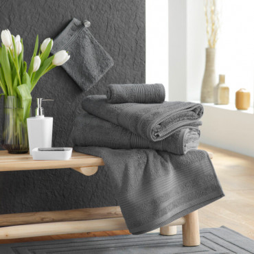 Serviette de Douche éponge – Drap de Douche 100% Coton 500g/m² – Serviette de Bain 70x130cm