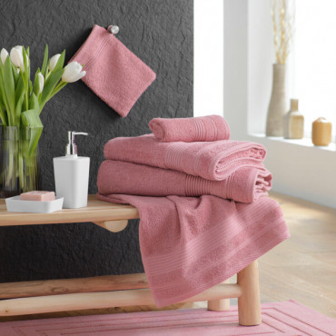 Serviette de Douche éponge – Drap de Douche 100% Coton 500g/m² – Serviette de Bain 70x130cm