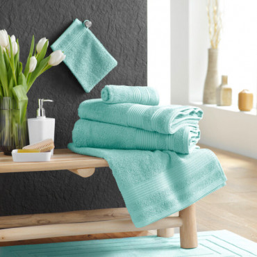 Serviette de Douche éponge – Drap de Douche 100% Coton 500g/m² – Serviette de Bain 70x130cm