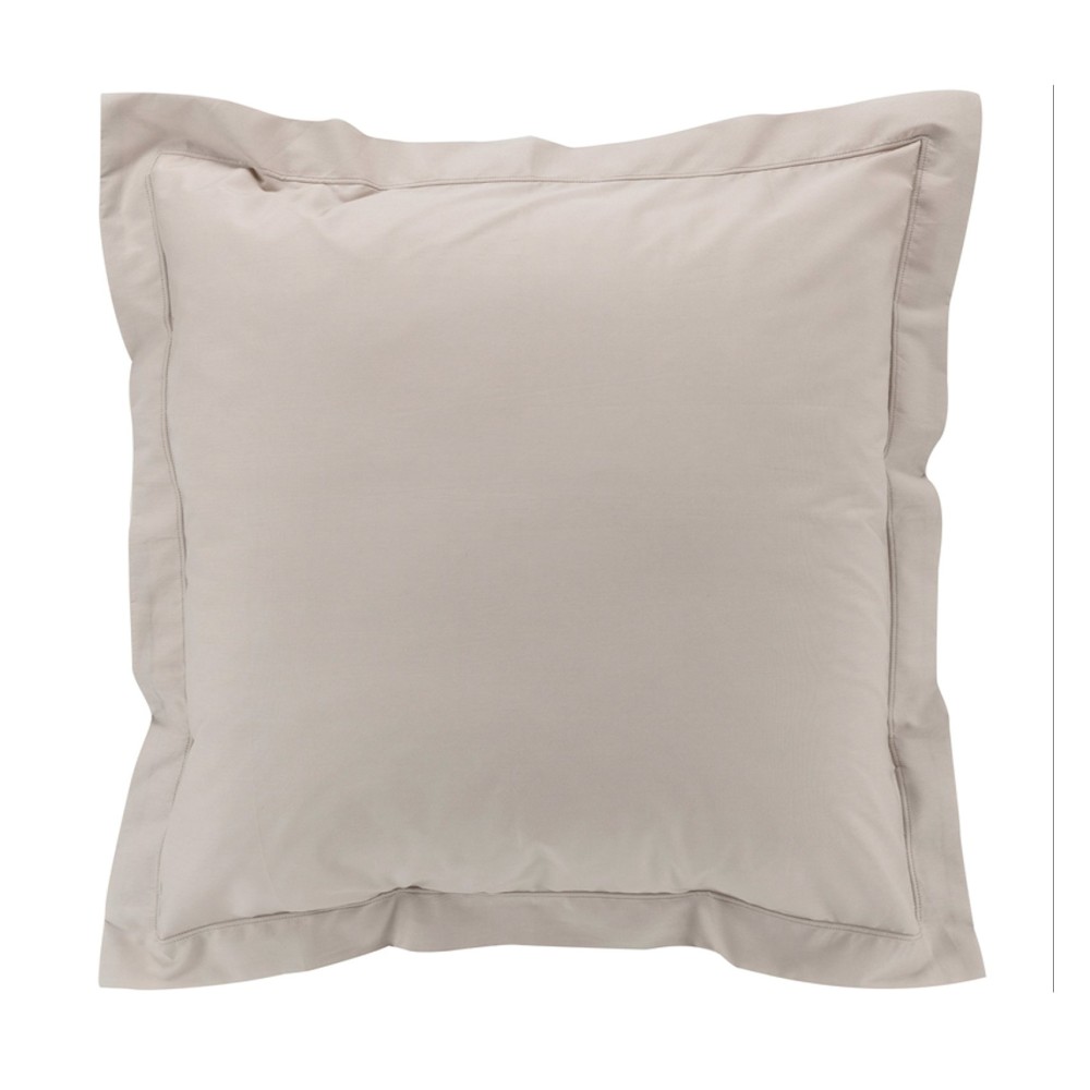 Taies d'oreiller x2 Percale 63x63 cm Naturel Taies d'oreiller x2 Percale 63x63 cm Naturel
