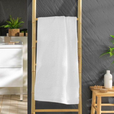 Serviette de Douche éponge – Drap de Douche 100% Coton 500g/m² – Serviette de Bain 70x130cm