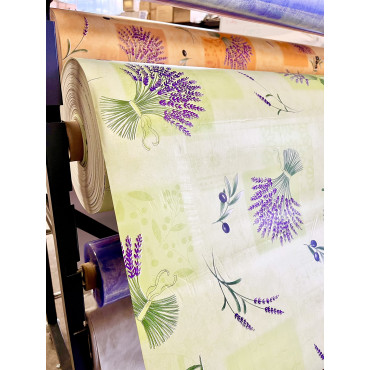 Nappe Bulgomme Imprimée Provençale - Au mètre
