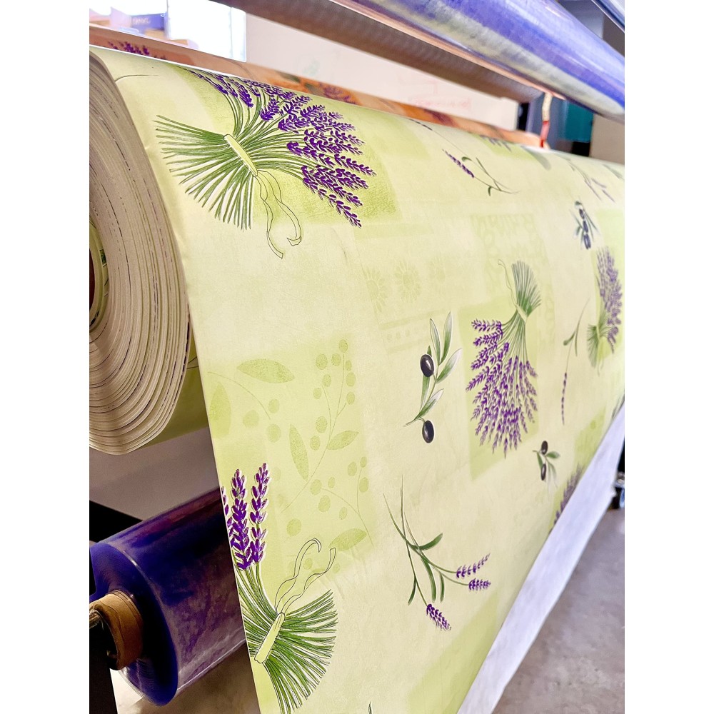 Nappe Bulgomme Imprimée Provençale - Au mètre