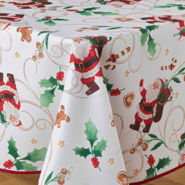 Motif houx / Père Noël
