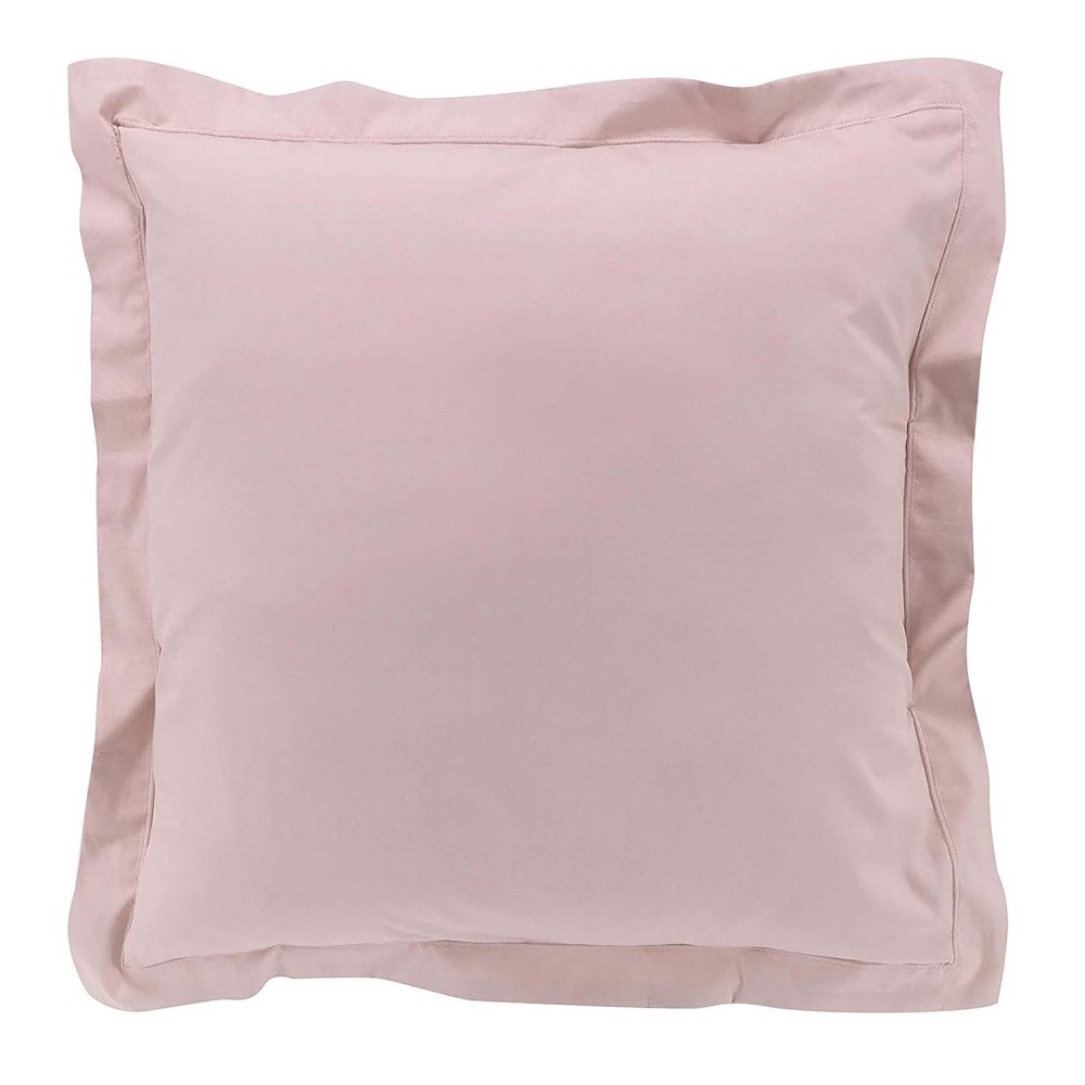 Taies d'oreiller x2 Percale 63x63 cm Rose Taies d'oreiller x2 Percale 63x63 cm Rose