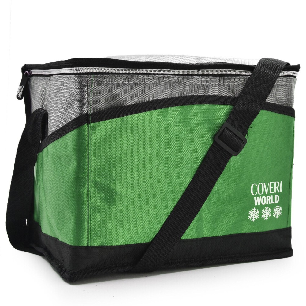 Sac Isotherme Repas, Glacière Pliable, Sac Isotherme, Sac à Déjeuner, 32x20x25cm, 16L
