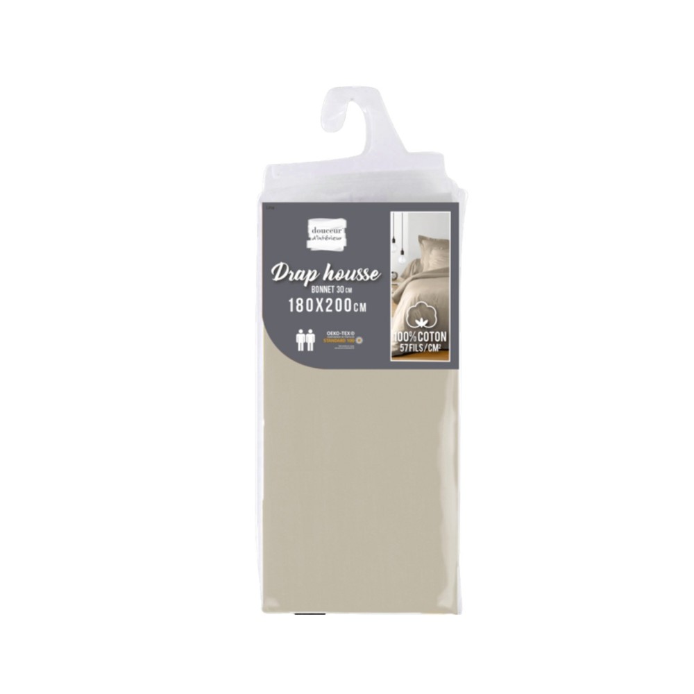 Drap Housse 100 % Coton Lina