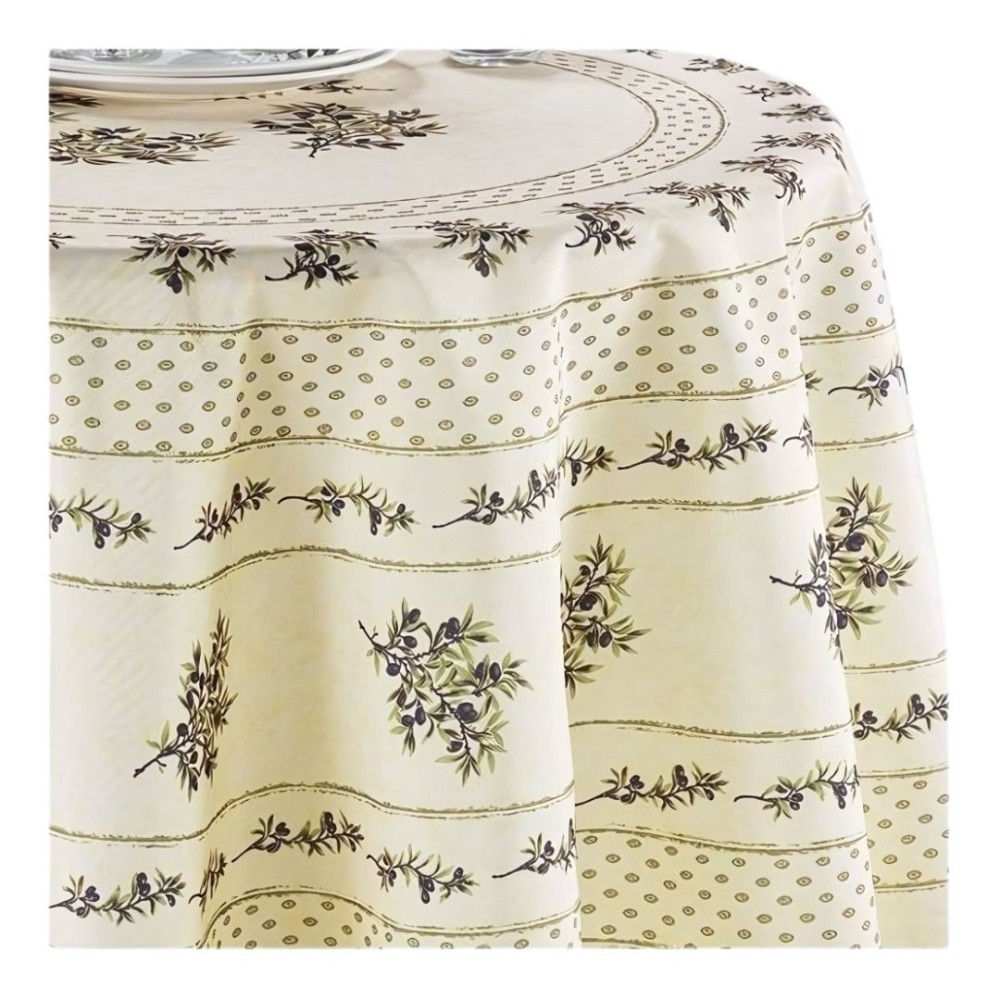 Ronde beige vert Ronde beige vert