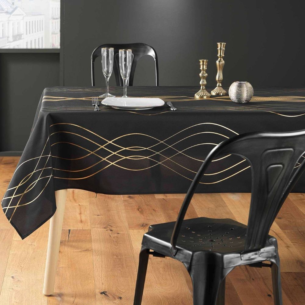 Nappe Rectangle 100% Polyester – Antitaches / Infroissable – Elona