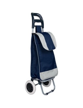 Chariot de Course, Caddie 2 Roues, Capacité de 30kg, 2 Roues, Chariot de Marché
