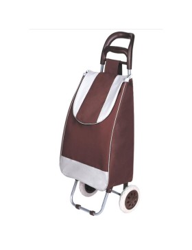 Chariot de Course, Caddie 2 Roues, Capacité de 30kg, 2 Roues, Chariot de Marché