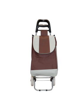 Chariot de Course, Caddie 2 Roues, Capacité de 30kg, 2 Roues, Chariot de Marché