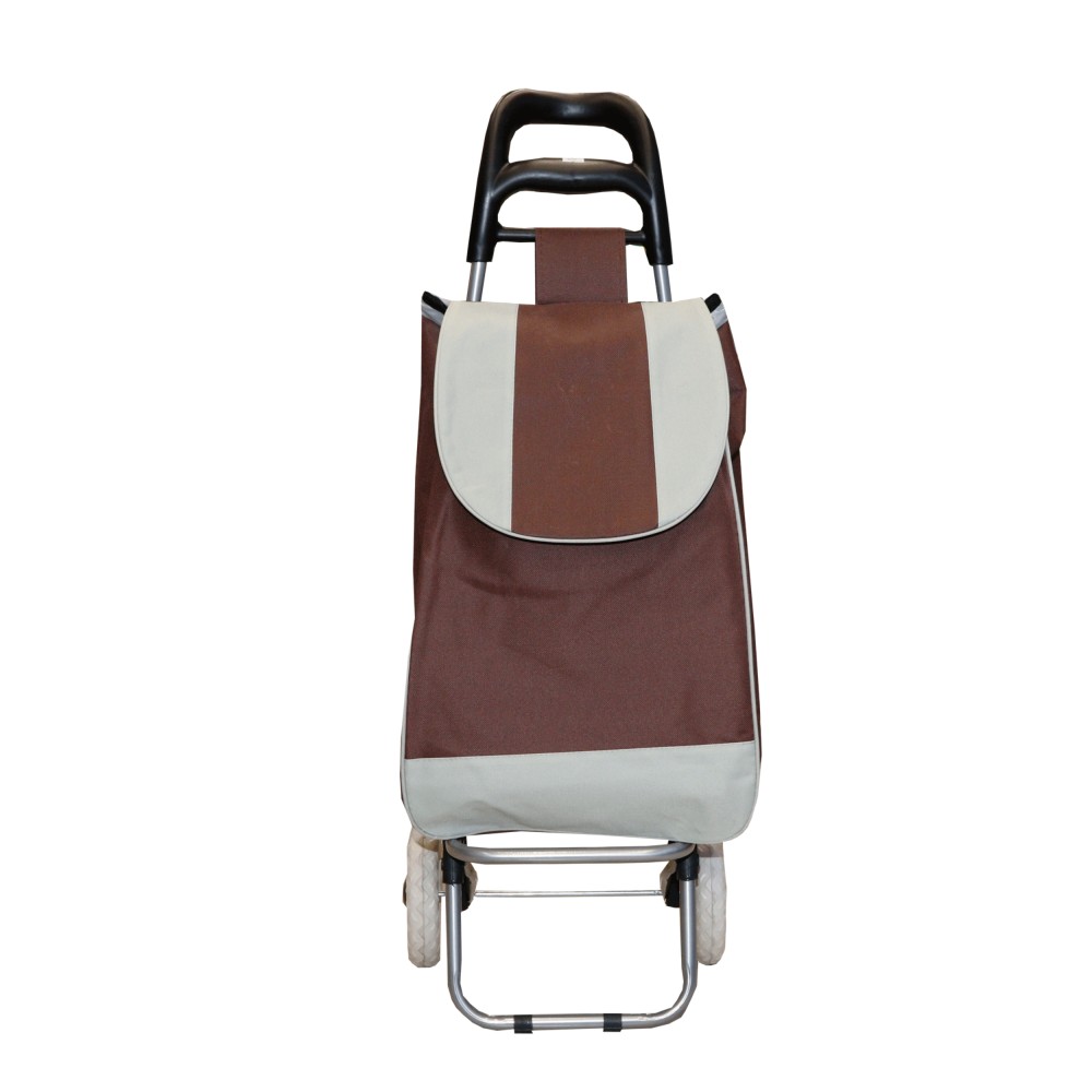 Chariot de Course, Caddie 2 Roues, Capacité de 30kg, 2 Roues, Chariot de Marché