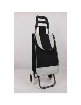 Chariot de Course, Caddie 2 Roues, Capacité de 30kg, 2 Roues, Chariot de Marché