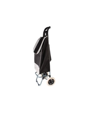 Chariot de Course, Caddie 2 Roues, Capacité de 30kg, 2 Roues, Chariot de Marché