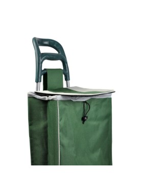 Chariot de Course, Caddie 2 Roues, Capacité de 30kg, 2 Roues, Chariot de Marché