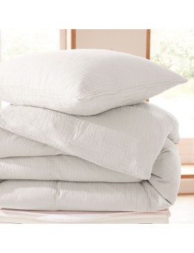 Pack Complet 4 pièces en Gaze de Coton 240 x 220 cm
