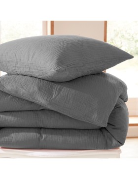 Pack Complet 4 pièces en Gaze de Coton 240 x 220 cm