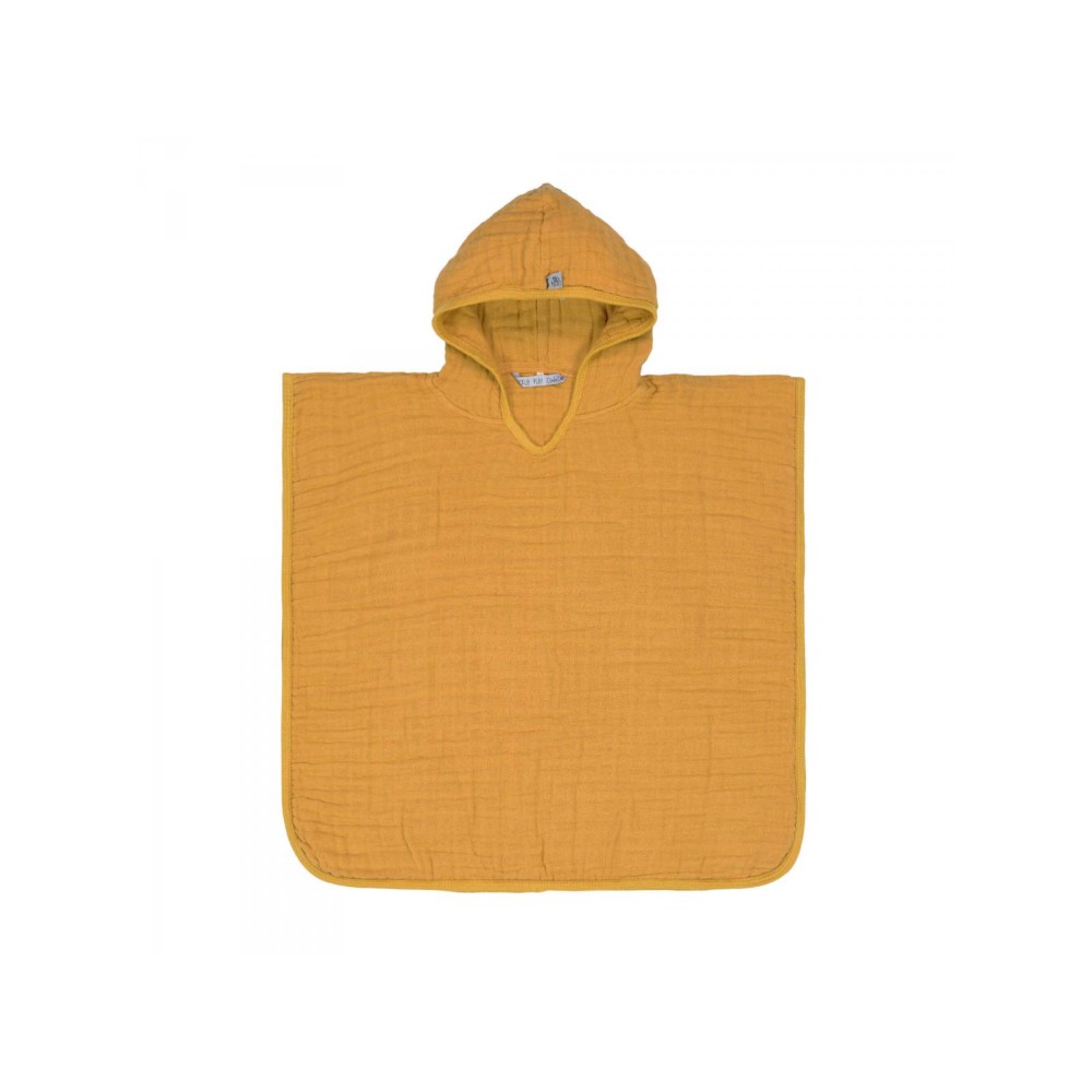 Poncho Bébé - Gaze de Coton - 100 % Coton