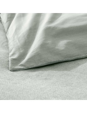 Parure de Lit 3 Pièces - 100% Coton Fils Teints - Meline
