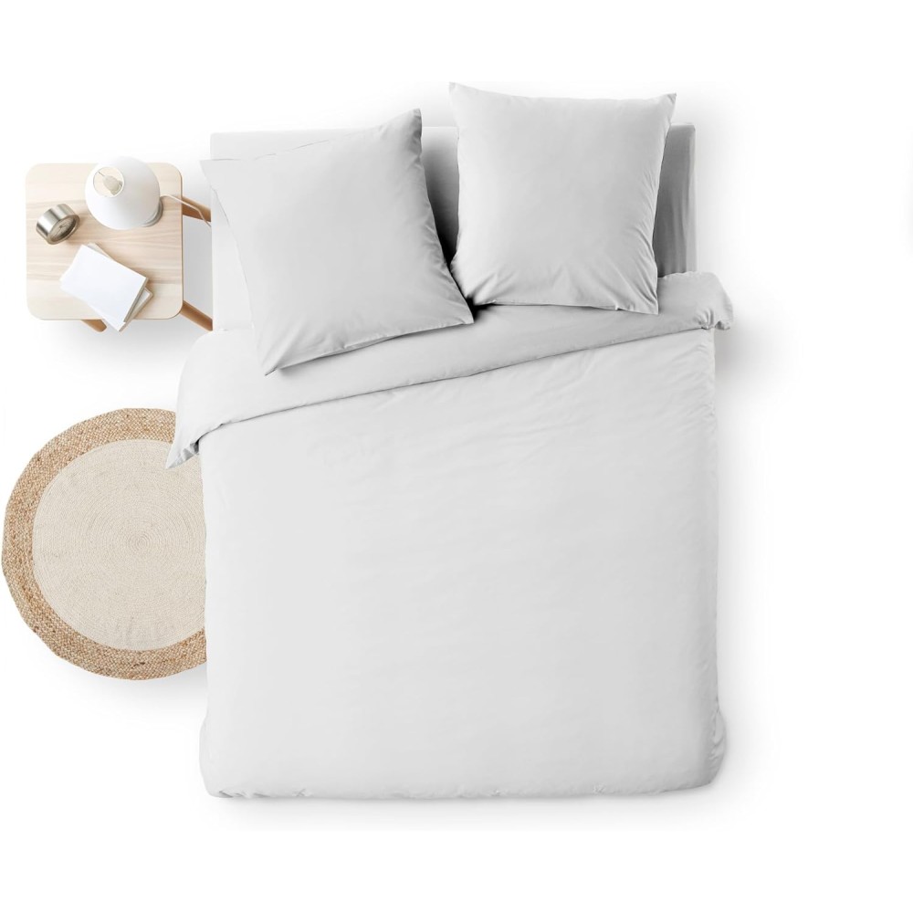 Parure de Lit 3 Pièces - 100% Coton Fils Teints - Meline