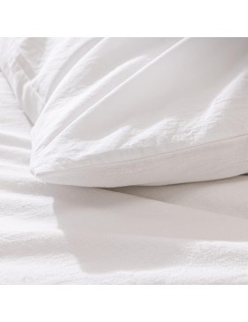 Parure de Lit 3 Pièces - 100% Coton Fils Teints - Meline