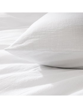 Parure de Lit 3 Pièces - 100% Coton Fils Teints - Meline